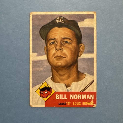 1953 topps set - 1953, bill